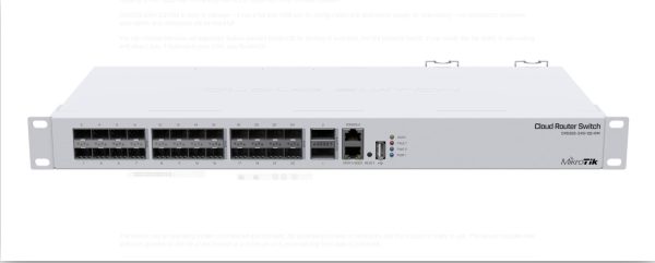CLOUD ROUTER SWITCH CRS326-24S+2Q+RM L5