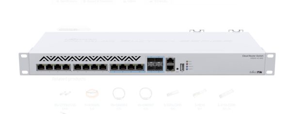 CLOUD ROUTER SWITCH CRS312-4C+8XG-RM