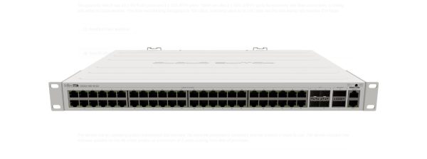 CLOUD ROUTER SWITCH CRS354-48P-4S+2Q+RM
