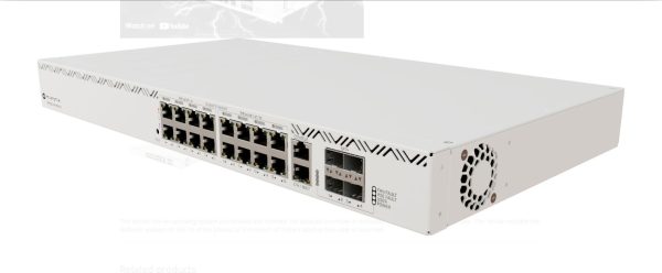 CLOUD ROUTER SWITCH CRS320-8P-8B-4S+RM