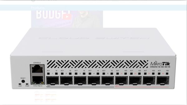 CLOUD ROUTER SWITCH CRS310-1G-5S-4S+IN L5