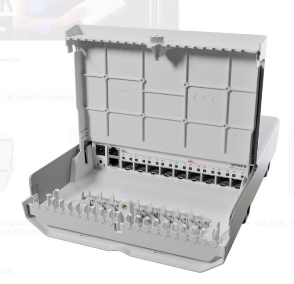 CLOUD ROUTER SWITCH CRS310-1G-5S-4S+OUT