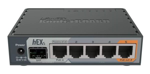 ROUTERBOARD RB760IGS HEX S 880MHZ 256MB L4