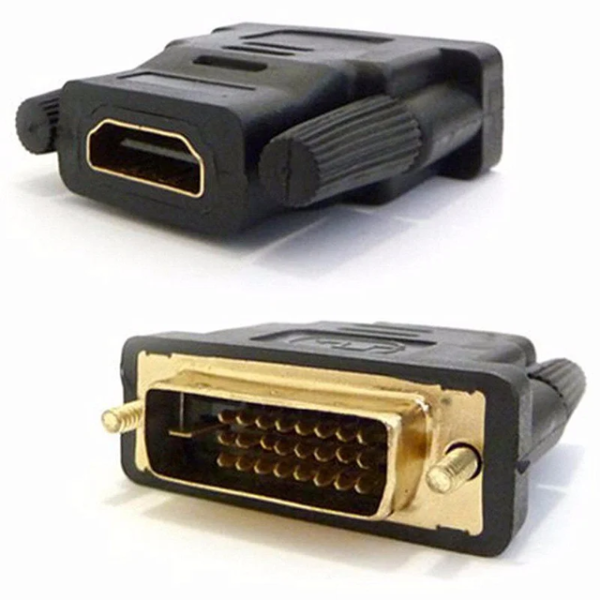 ADAPTADOR DVI-MACHO X HDMI-FEMEA