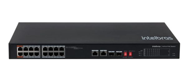 SWITCH 16P FAST POE 2P GIGA 2P SFP COMBO SF 1822 HI-POE